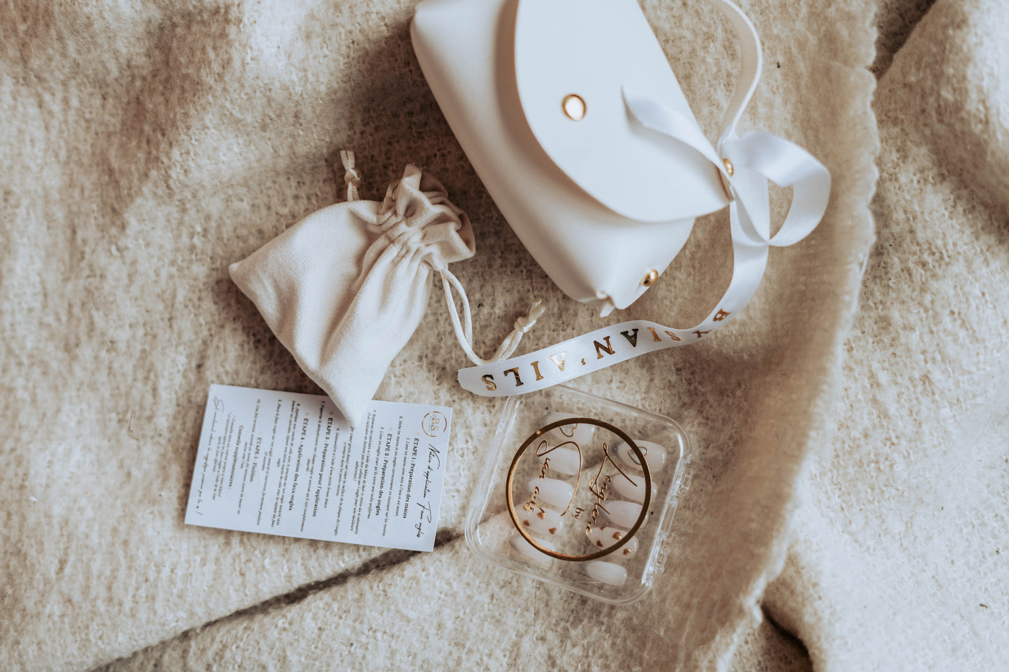 Kit faux ongles en gel réutilisable