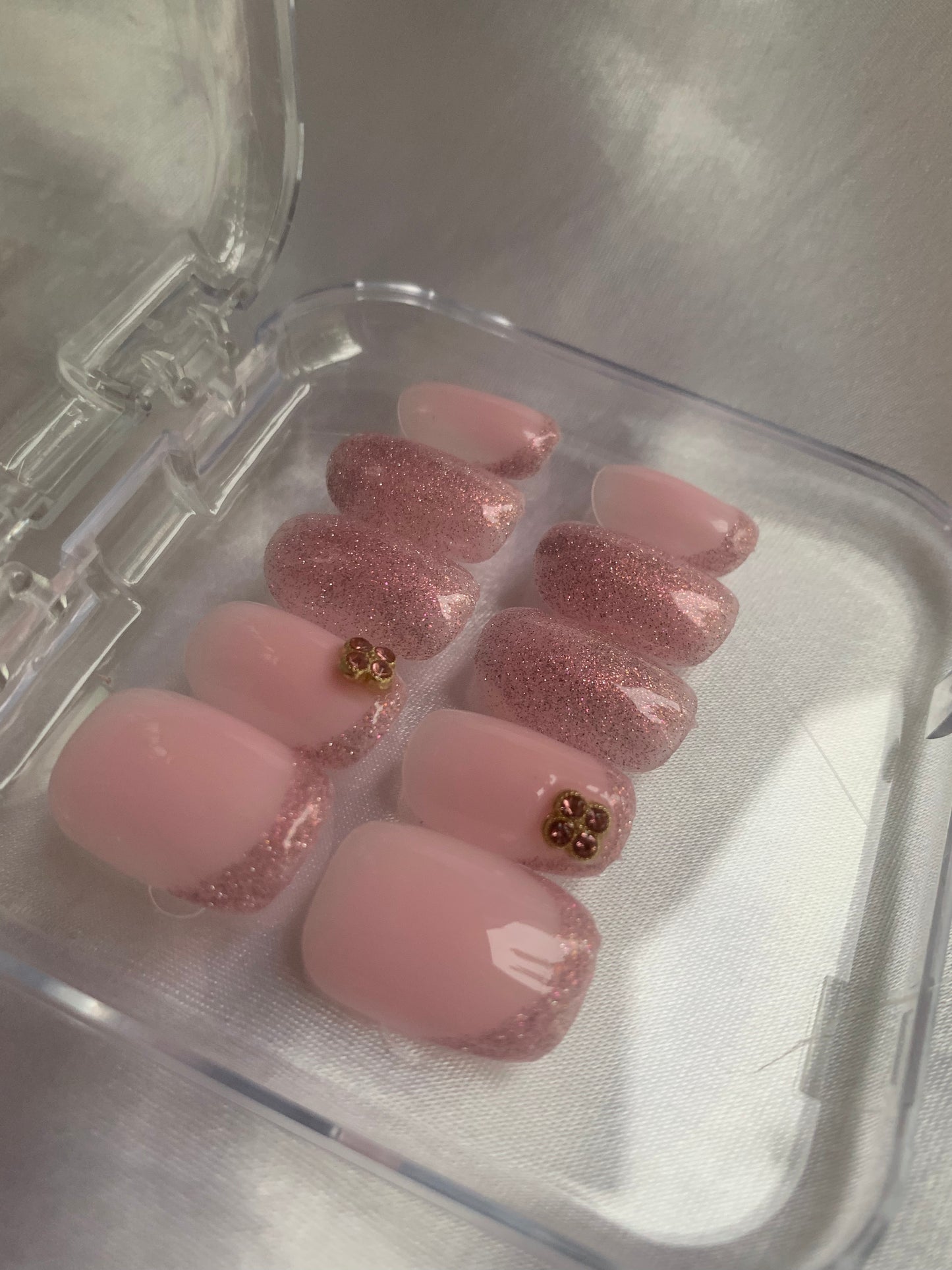Glitter blush 🌸✨