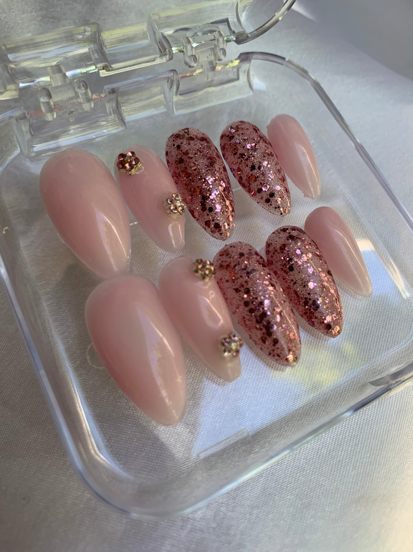 Giltter pink