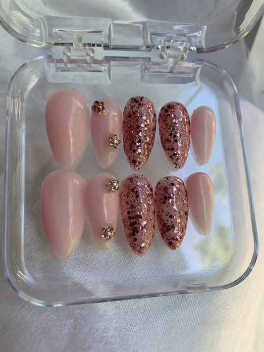 Giltter pink