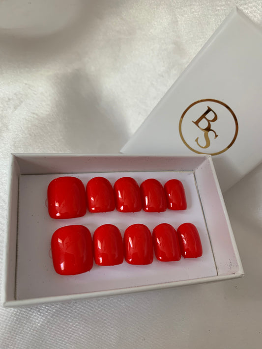 Red nails