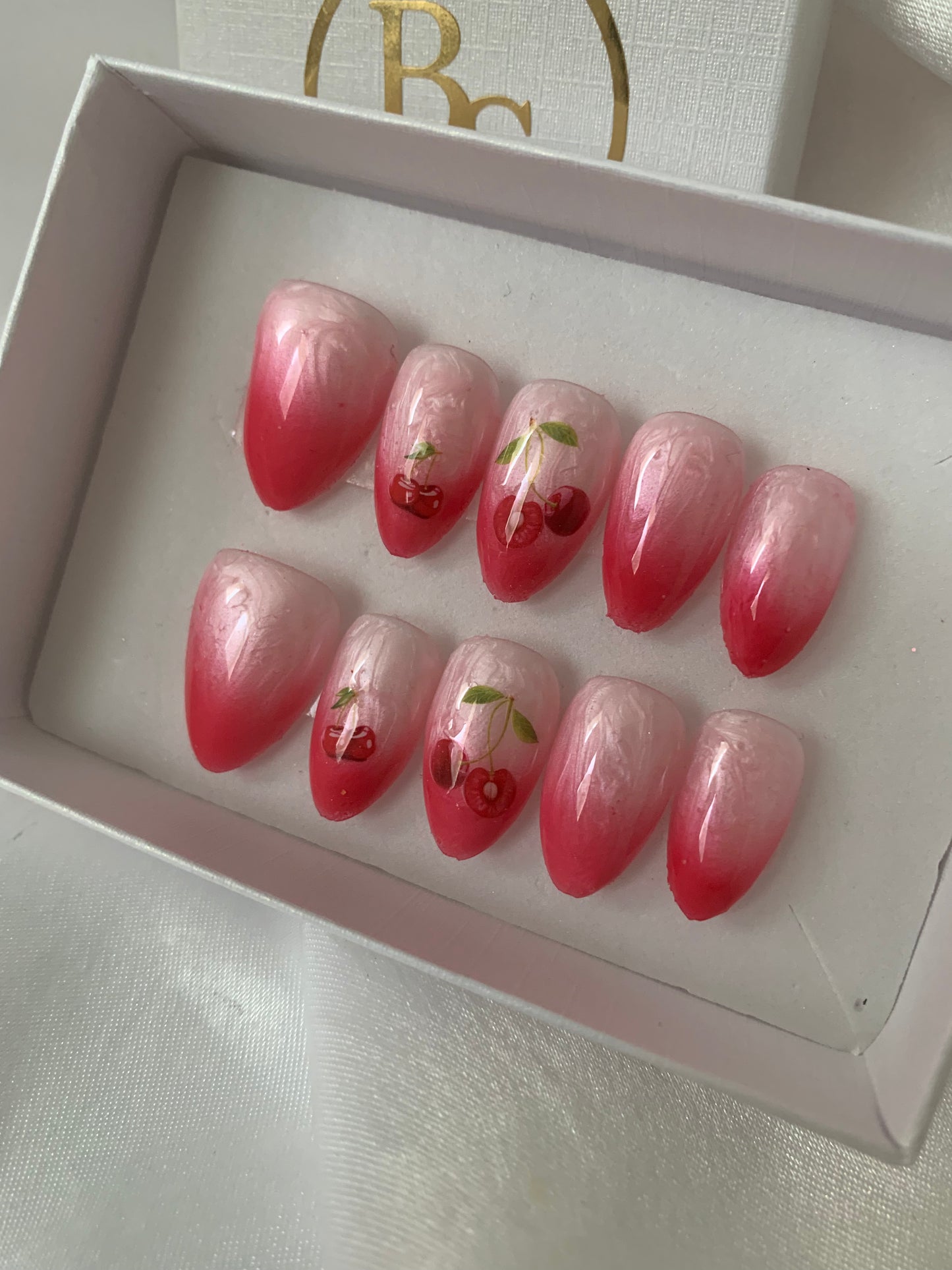 Cherry nails