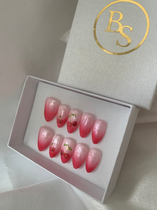 Cherry nails