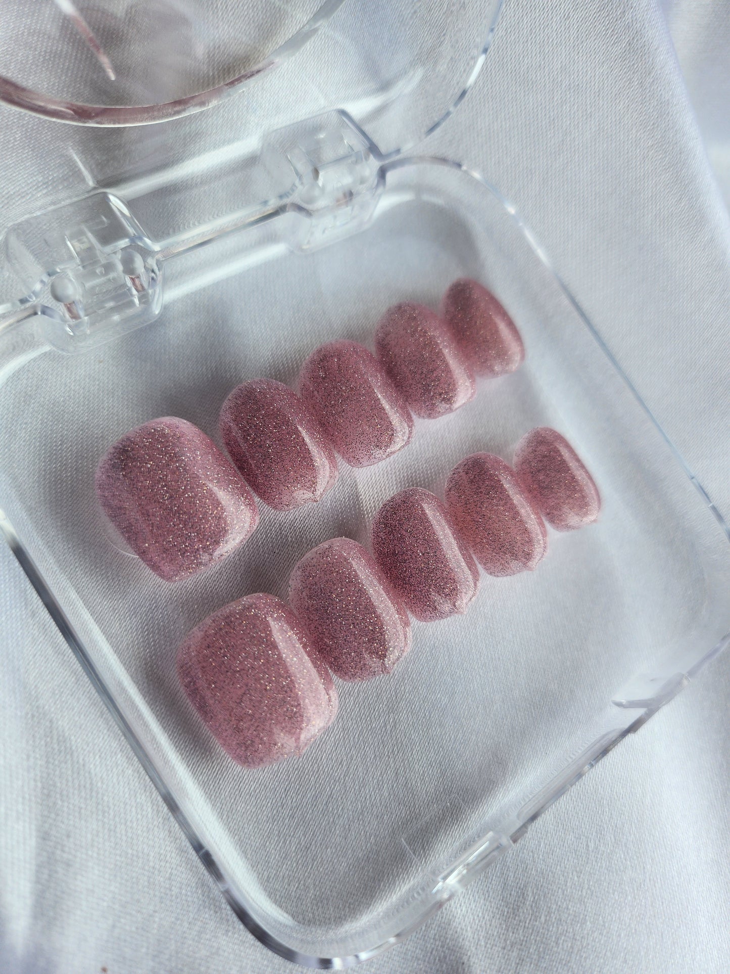 Pink Mirror Sparkle – Paillettes Roses & Reflets Silver 💖✨🪞