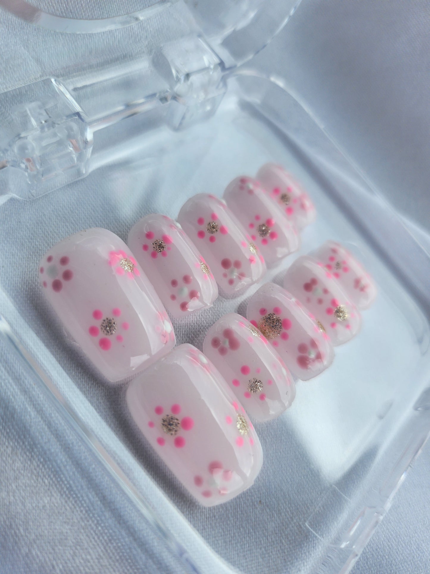 Pink Drop • Silver Pop 🌸⚡️