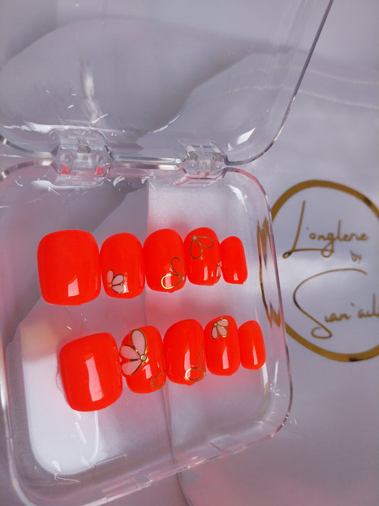 Citrus Pop & White Bloom : Flashy et Fun 🍊💫☀️