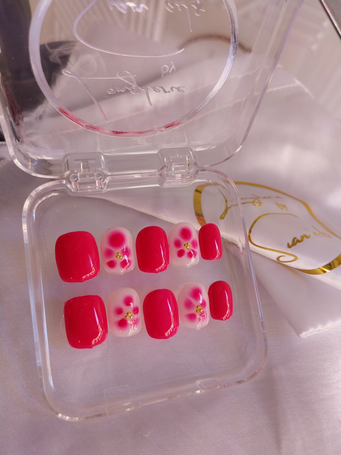 Kit faux ongles en gel réutilisable